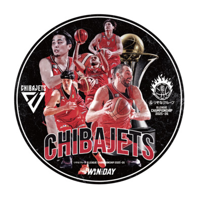 【千葉ジェッツ】りそなグループ B.LEAGUE CHAMPIONSHIP 2025-26 オフィシャルステッカー　