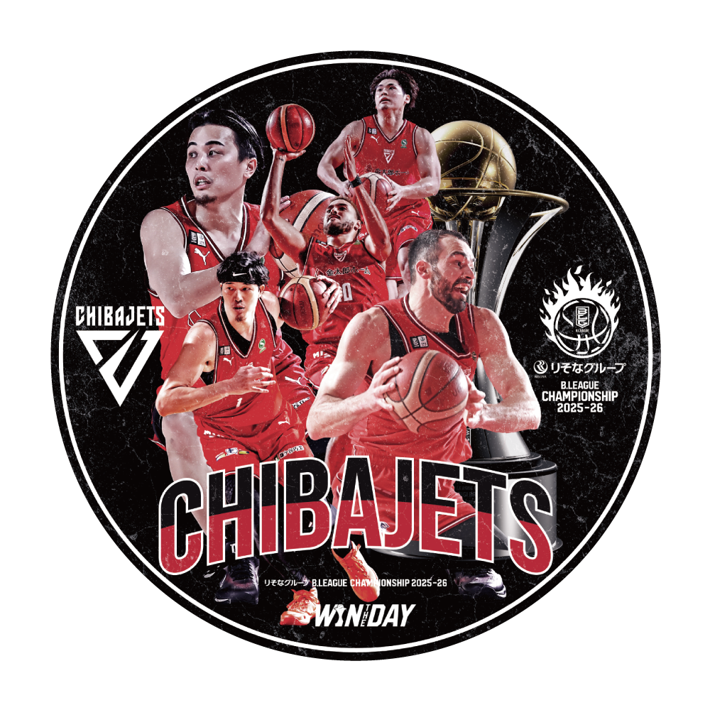 【千葉ジェッツ】りそなグループ B.LEAGUE CHAMPIONSHIP 2025-26 オフィシャルステッカー　 詳細画像 1カラー 1