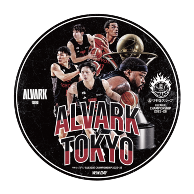 【アルバルク東京】りそなグループ B.LEAGUE CHAMPIONSHIP 2025-26 オフィシャルステッカー