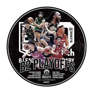 りそなグループ B2 PLAYOFFS 2025-26 オフィシャルステッカー　