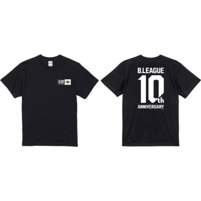 【B1東地区】B.LEAGUE 10th ANNIVERSARY×クラブロゴTシャツ