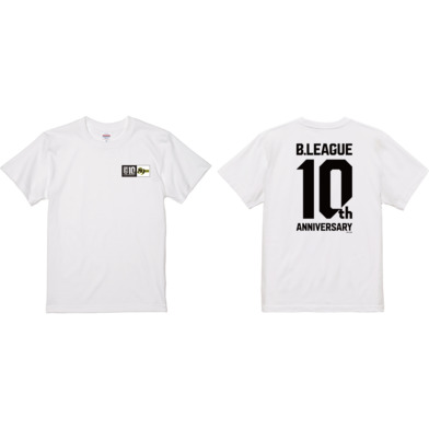 【B1東地区】B.LEAGUE 10th ANNIVERSARY×クラブロゴTシャツ