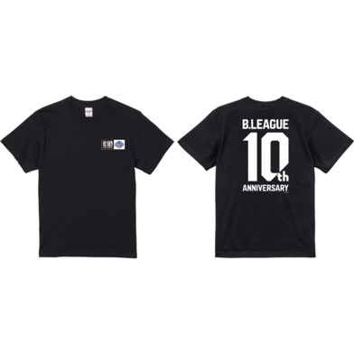 【B1東地区】B.LEAGUE 10th ANNIVERSARY×クラブロゴTシャツ