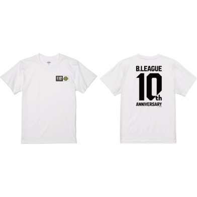 【B1東地区】B.LEAGUE 10th ANNIVERSARY×クラブロゴTシャツ