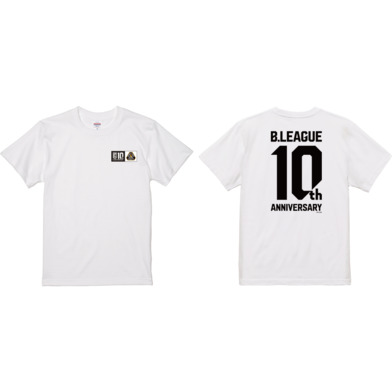 【B1東地区】B.LEAGUE 10th ANNIVERSARY×クラブロゴTシャツ