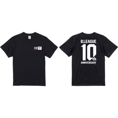 【B1東地区】B.LEAGUE 10th ANNIVERSARY×クラブロゴTシャツ