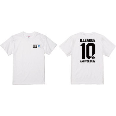 【B1西地区】B.LEAGUE 10th ANNIVERSARY×クラブTシャツ