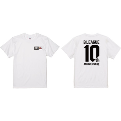 【B2東地区】B.LEAGUE 10th ANNIVERSARY×クラブTシャツ