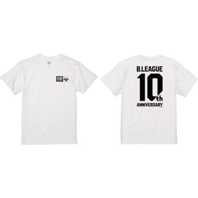 【B2西地区】B.LEAGUE 10th ANNIVERSARY×クラブTシャツ