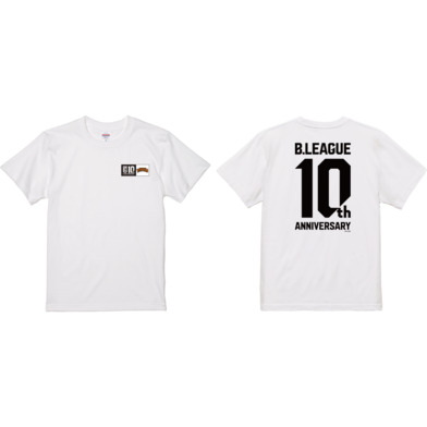 【B2西地区】B.LEAGUE 10th ANNIVERSARY×クラブTシャツ