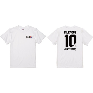 【B2西地区】B.LEAGUE 10th ANNIVERSARY×クラブTシャツ