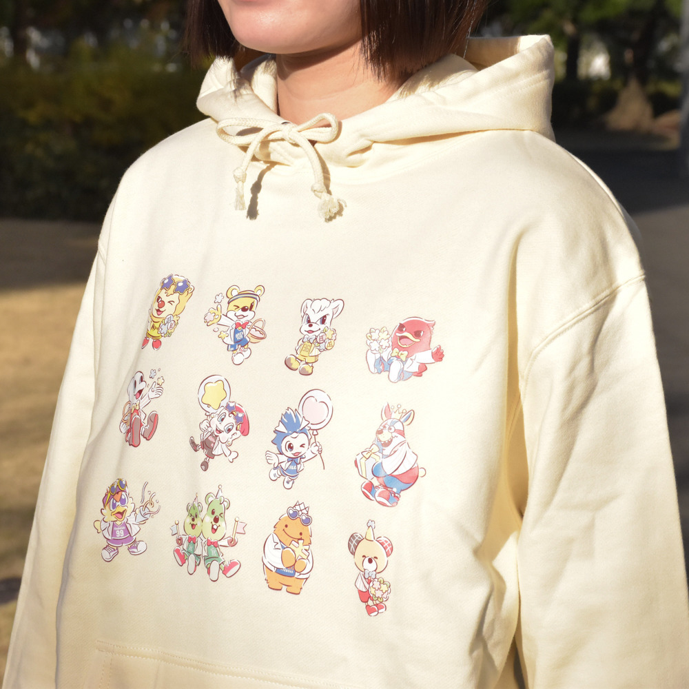 浅井英矢選手着用】B.LEAGUE MASCOT PARTY vol.1 PO Hoodie｜Bリーグ