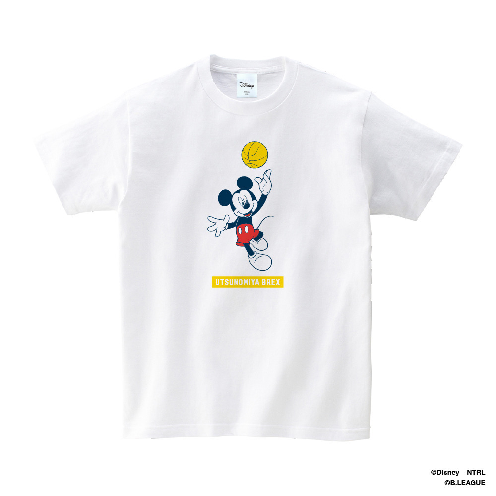 ミッキーマウス Layup 宇都宮ブレックス Tシャツ Bリーグ B League Bリーグ 公式オンラインショップ