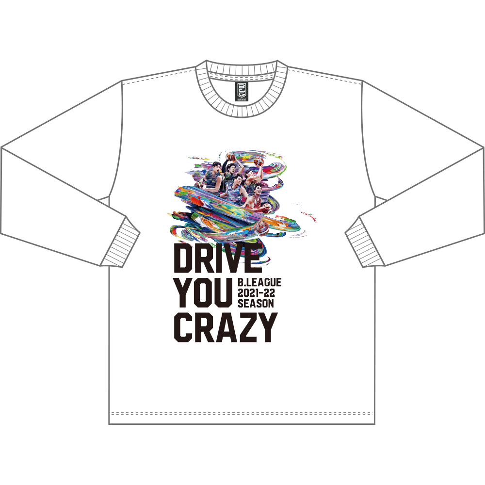 B League 21 22 Season Kv ロングtシャツ Bリーグ B League Bリーグ 公式オンラインショップ