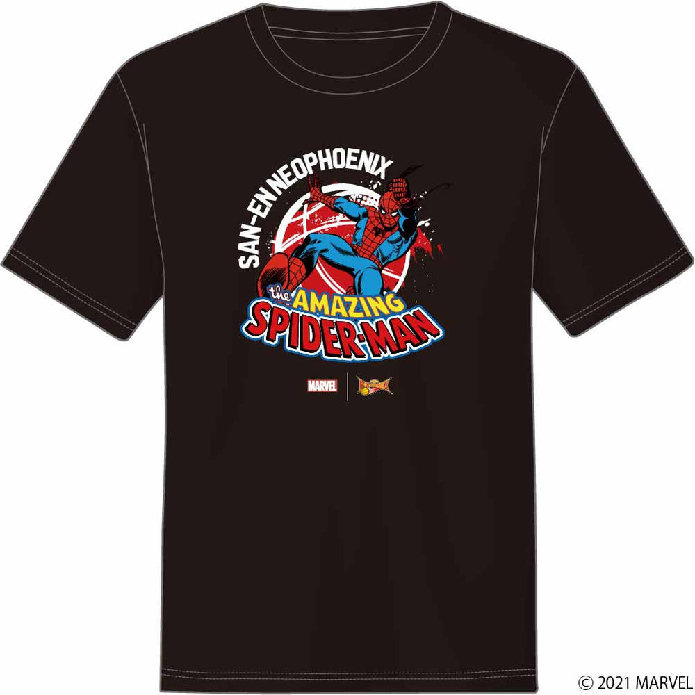 スパイダーマン / 三遠ネオフェニックス Tシャツ