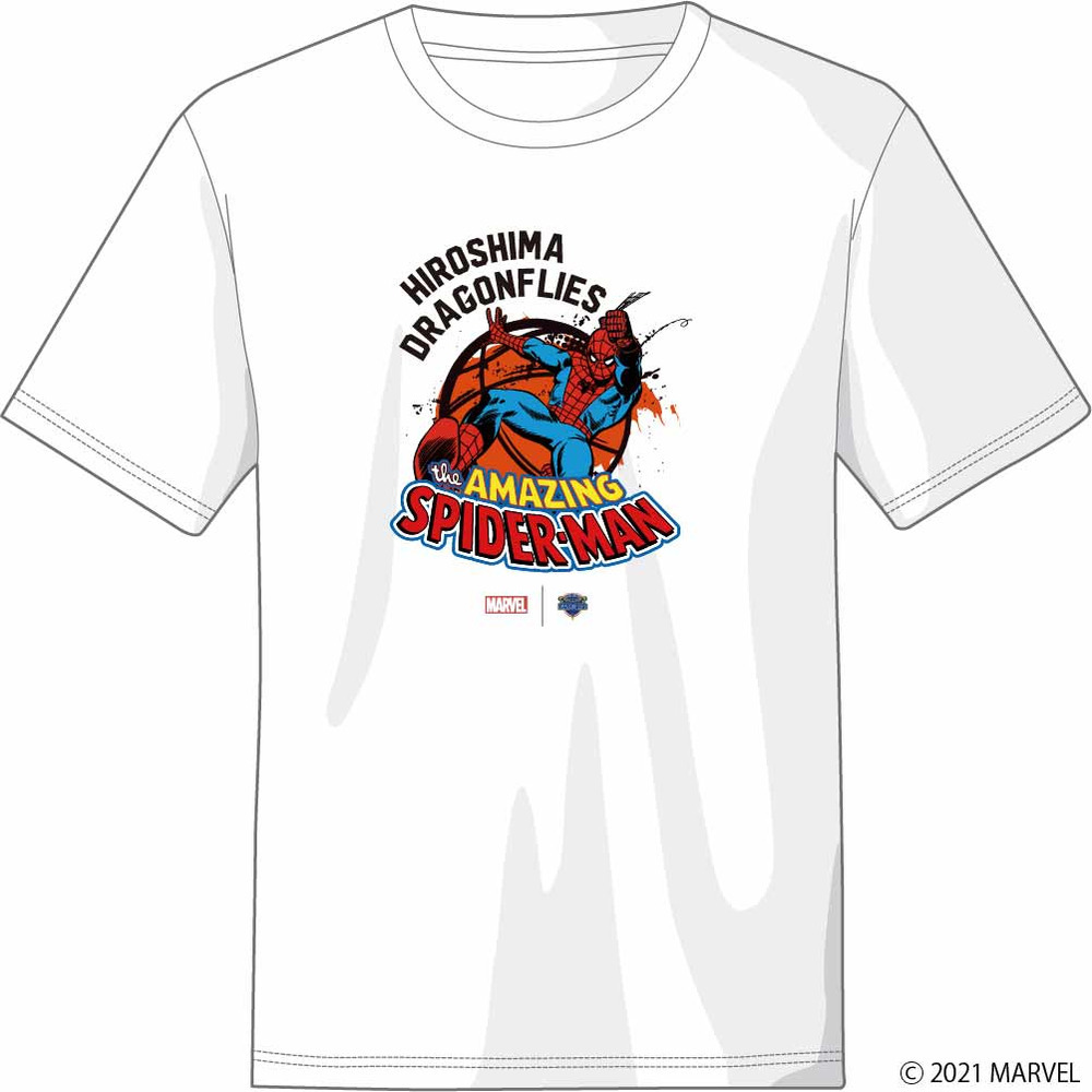 スパイダーマン / 広島ドラゴンフライズ Tシャツ