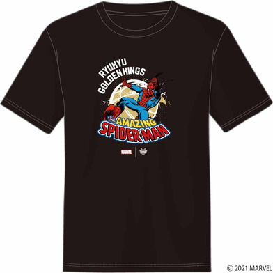 スパイダーマン / 琉球ゴールデンキングス Tシャツ