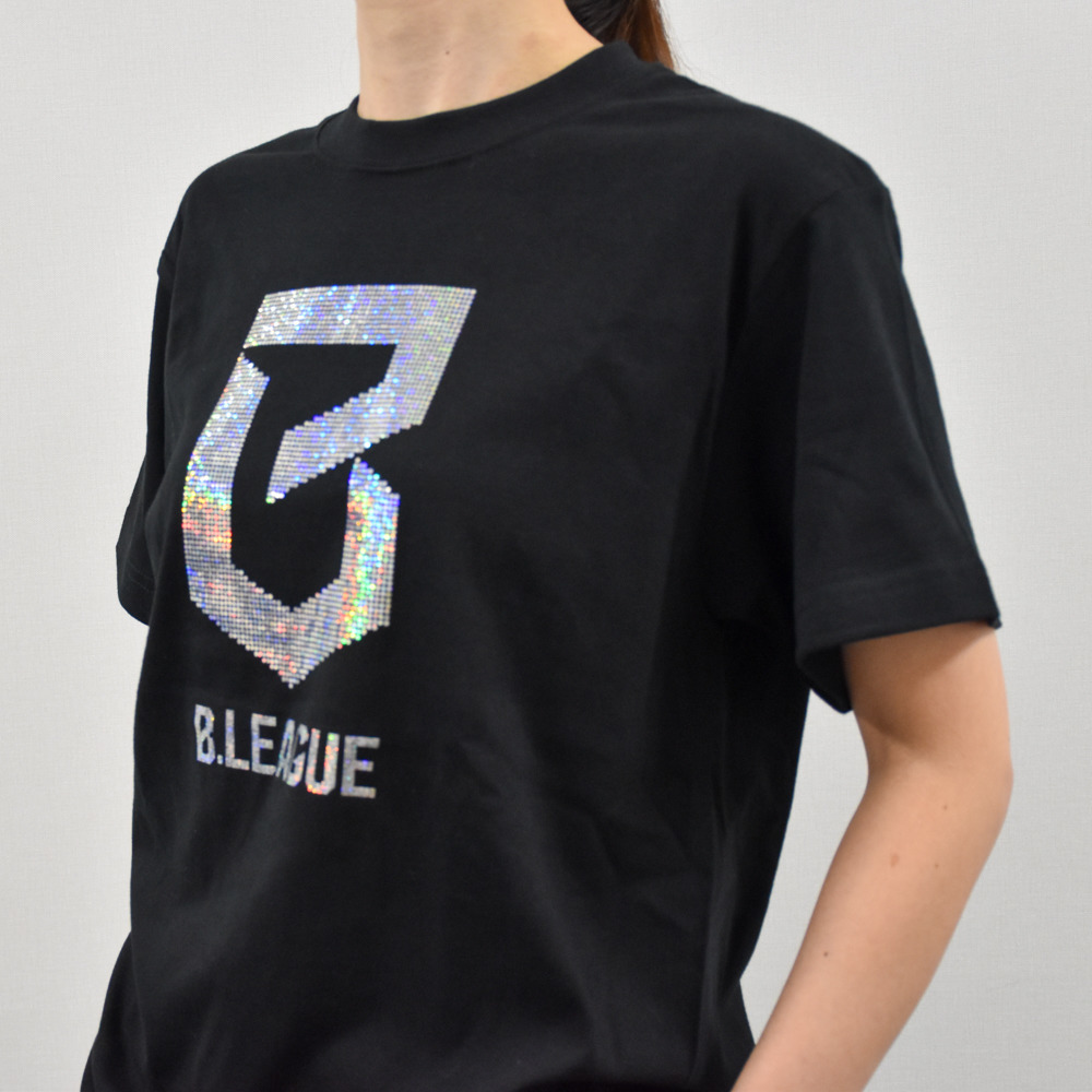 B.LEAGUEロゴドットラメTシャツ 詳細画像 ブラック 4