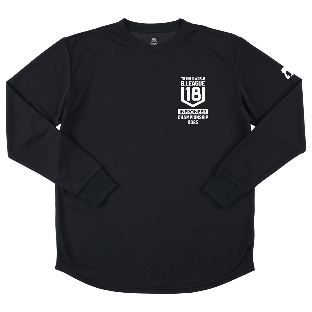 インフロニア B.LEAGUE U18 CHAMPIONSHIP 2025　記念スポーツTシャツ(長袖) 詳細画像 ネイビー 1