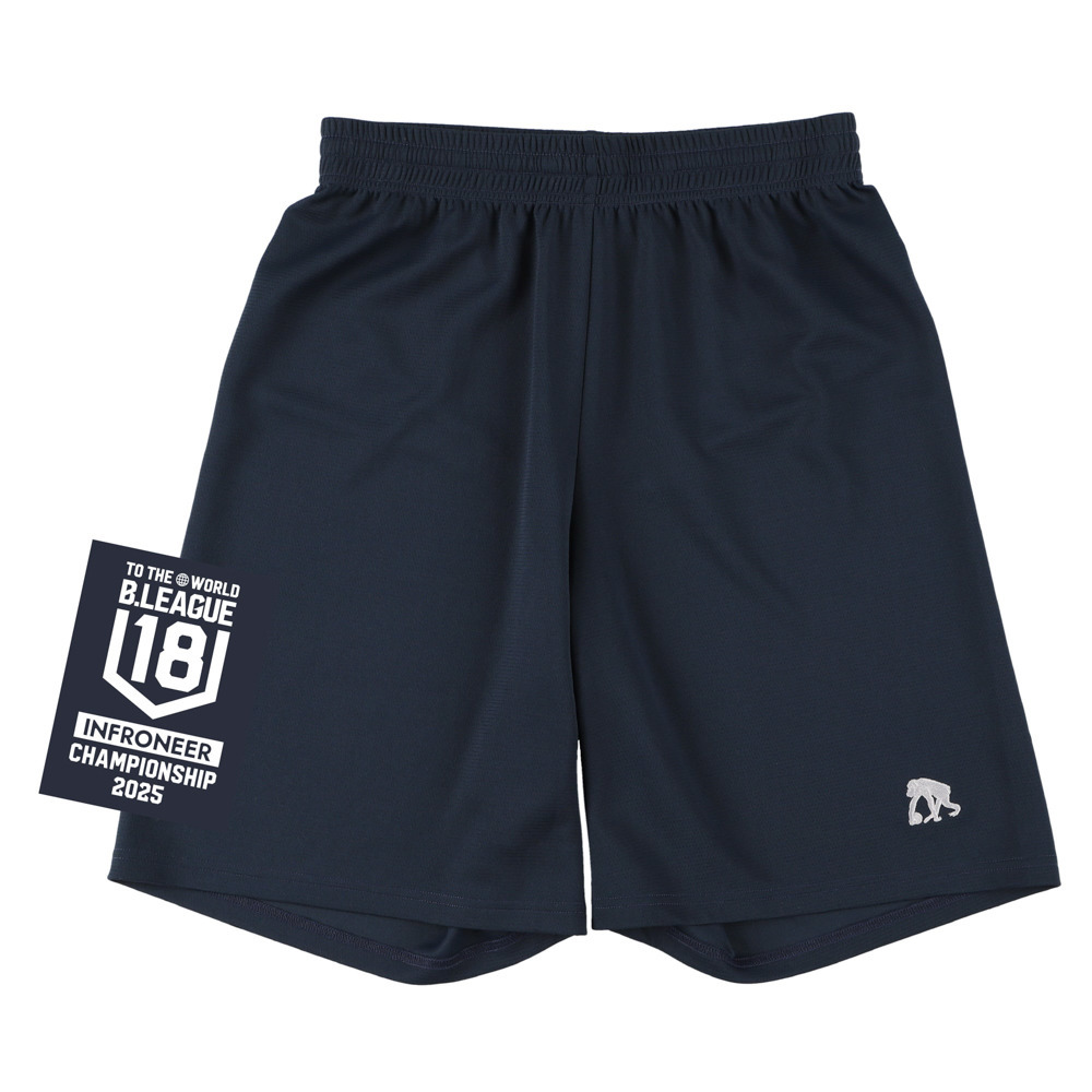 インフロニア B.LEAGUE U18 CHAMPIONSHIP 2025　プラクティスパンツ 詳細画像 ネイビー 1