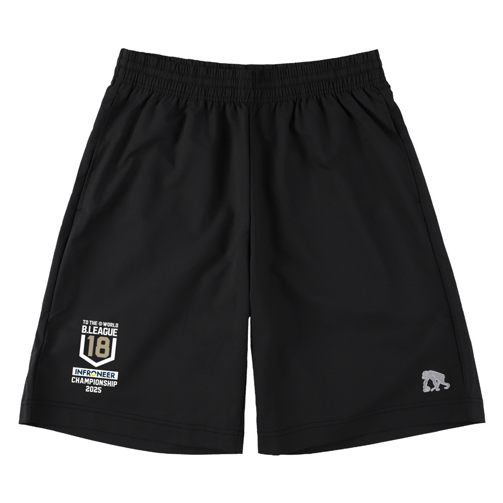 インフロニア B.LEAGUE U18 CHAMPIONSHIP 2025　アウトコートパンツ 詳細画像 ブラック 1