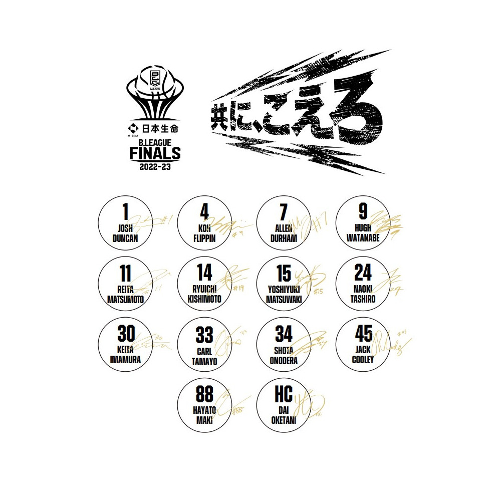 日本生命 B.LEAGUE FINALS 2022-23  オフィシャルTシャツ 琉球ゴールデンキングス 詳細画像 3