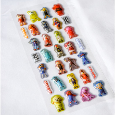 B.LEAGUE MASCOT ぷっくりシール