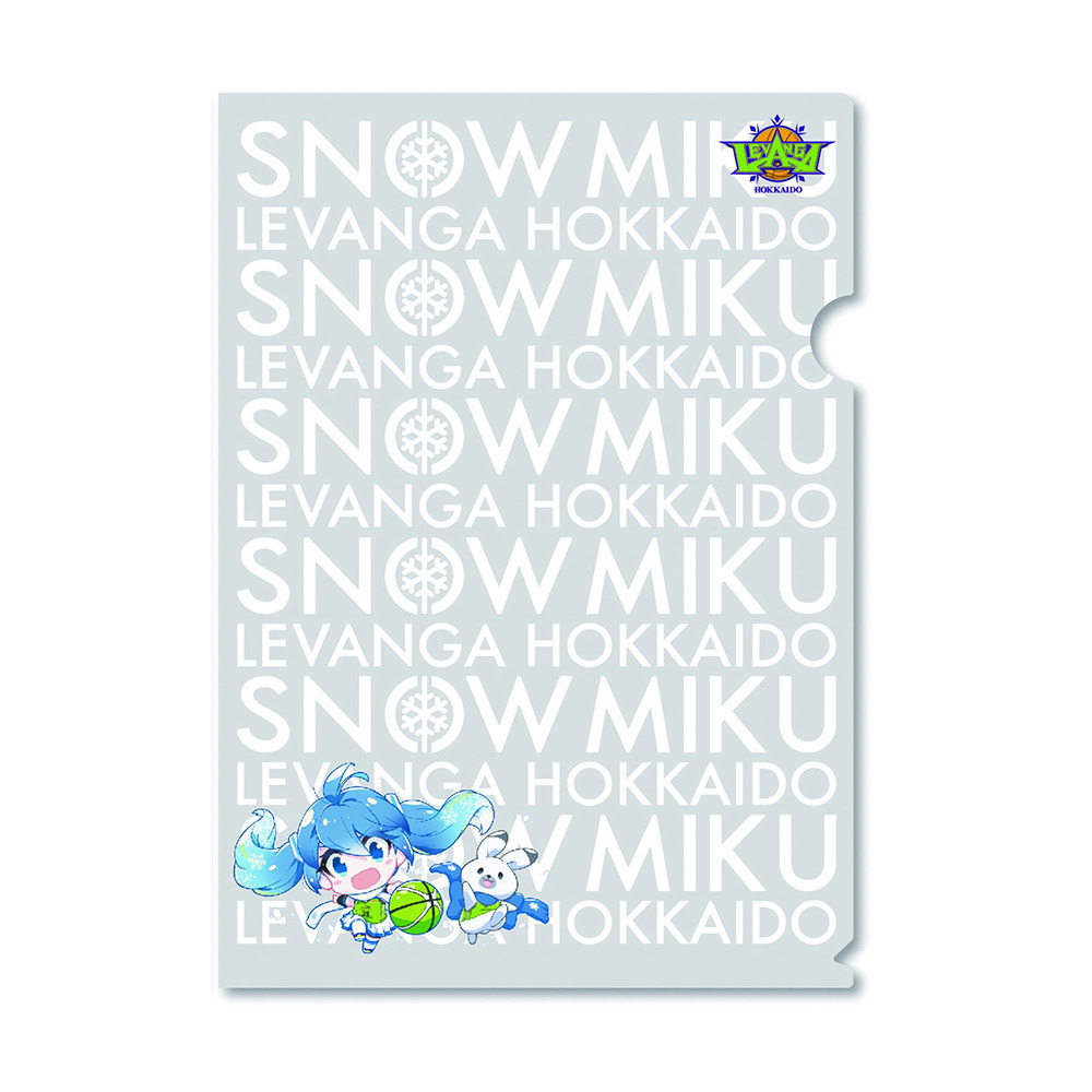 SNOW MIKU×LEVANGA HOKKAIDO 雪ミククリアファイル 詳細画像 ワンカラー 2