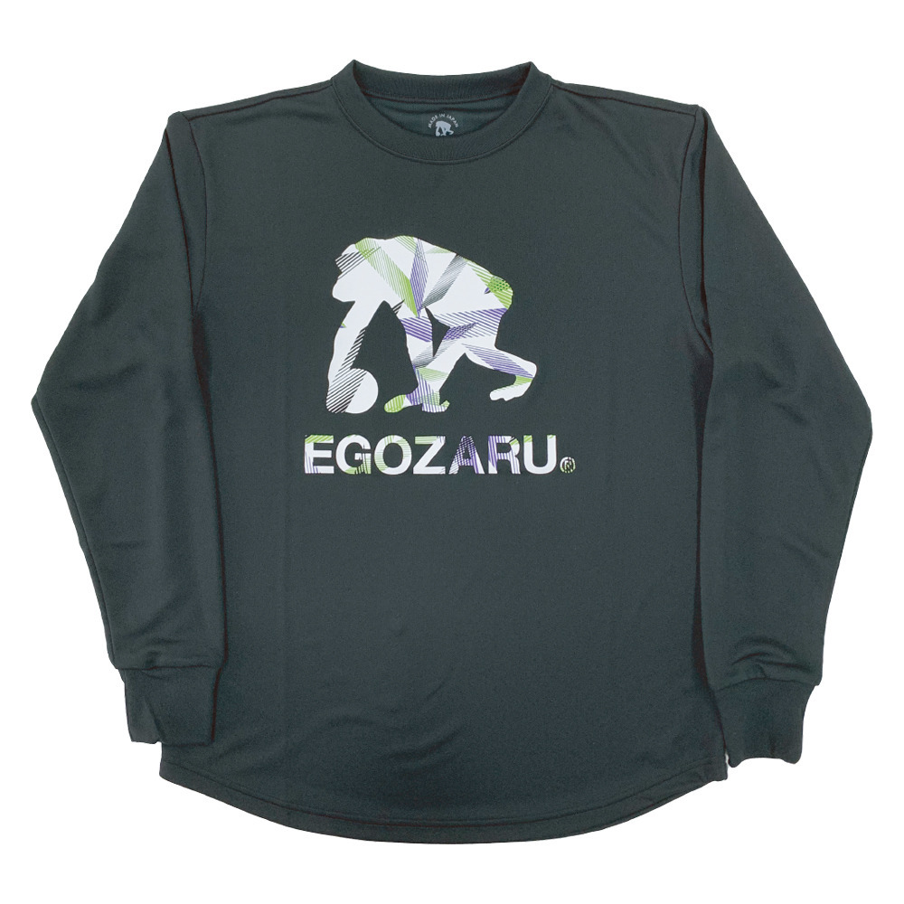2021-22 EGOZARU × LEVANGA HOKKAIDO ロゴロングスリーブTシャツ 詳細画像 ブラック 1