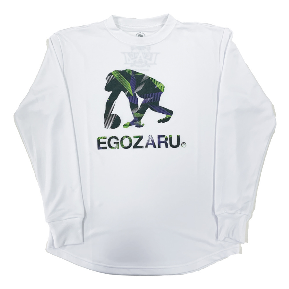 2021-22 EGOZARU × LEVANGA HOKKAIDO ロゴロングスリーブTシャツ 詳細画像 ホワイト 1