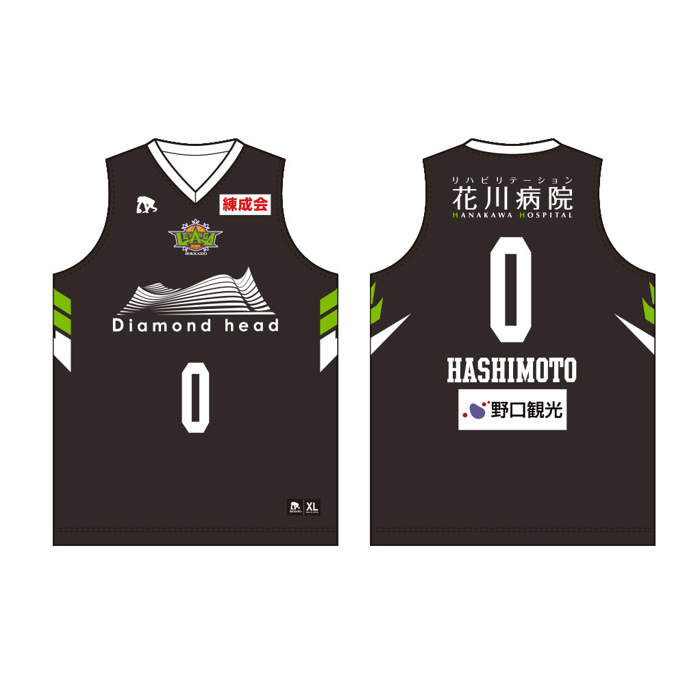 レバンガ北海道 3rdユニフォーム