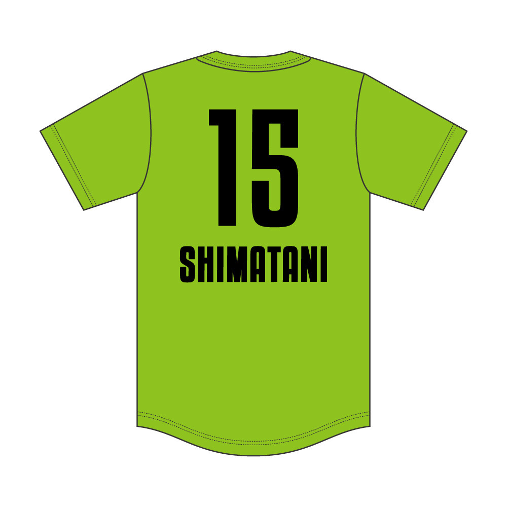 2023-24シーズン EGOZARU ナンバーTシャツ 詳細画像 15 SHIMATANI 1