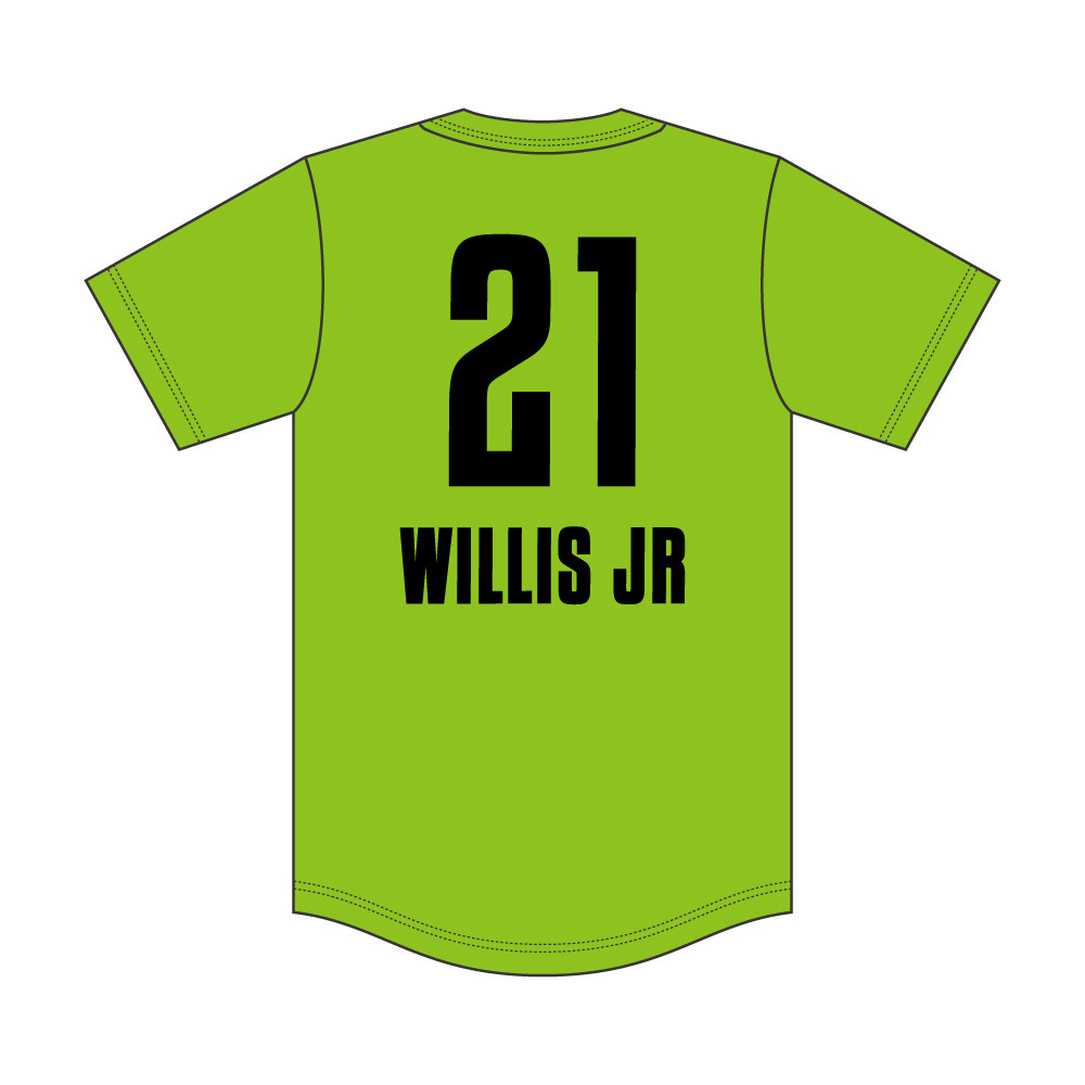 2023-24シーズン EGOZARU ナンバーTシャツ 詳細画像 21 WILLIS JR 1