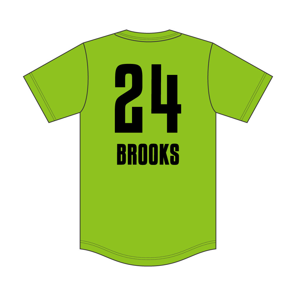2023-24シーズン EGOZARU ナンバーTシャツ 詳細画像 24 BROOKS 1