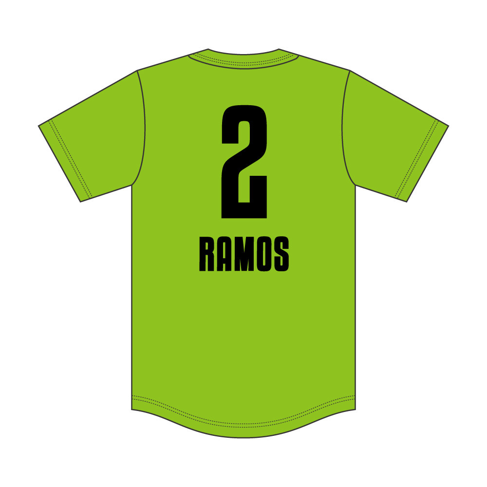 2023-24シーズン EGOZARU ナンバーTシャツ 詳細画像 2 RAMOS 1