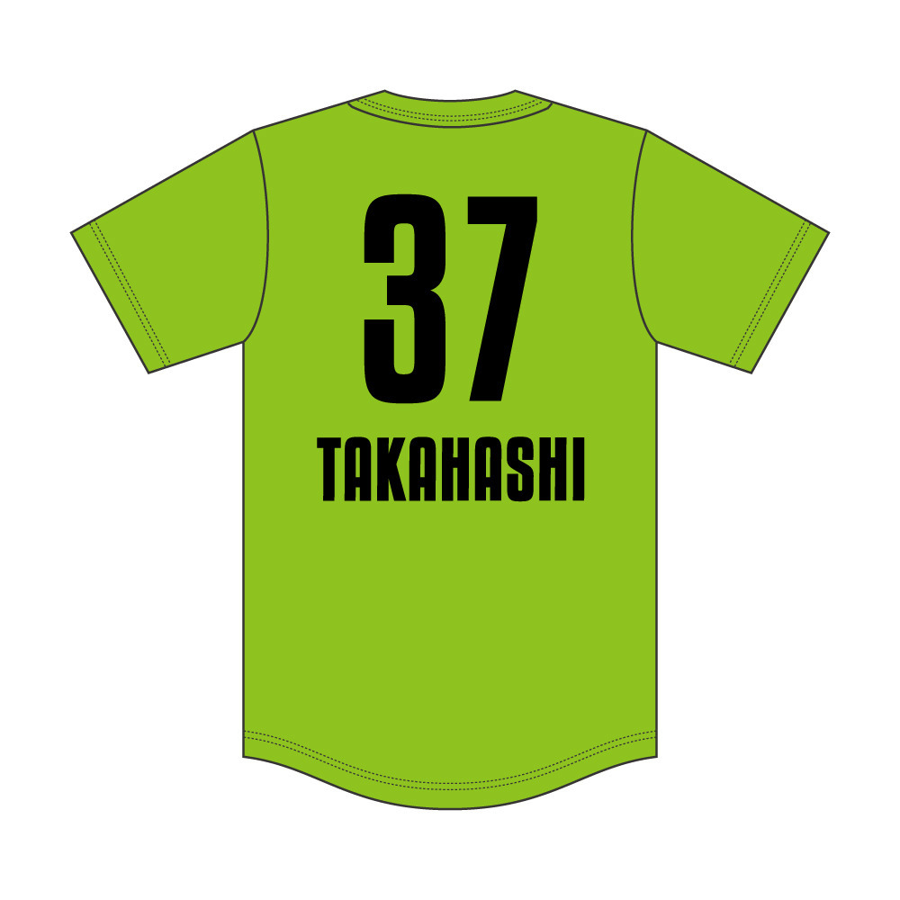 2023-24シーズン EGOZARU ナンバーTシャツ 詳細画像 37 TAKAHASHI 1