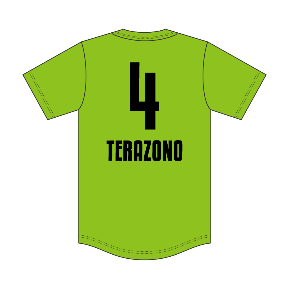 2023-24シーズン EGOZARU ナンバーTシャツ 詳細画像 4 TERAZONO 1