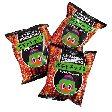 レバンガポテトチップス 北海道焼とうもろこし味