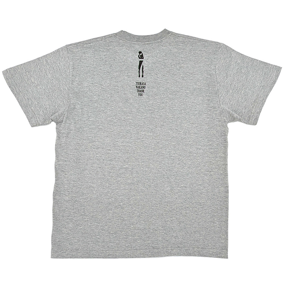 【オーダー商品】中野選手7シーズン サンクスTシャツ 詳細画像 GRAY-A 2