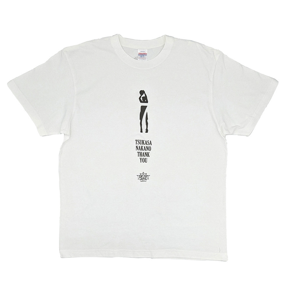 【オーダー商品】中野選手7シーズン サンクスTシャツ 詳細画像 WHITE-B 1