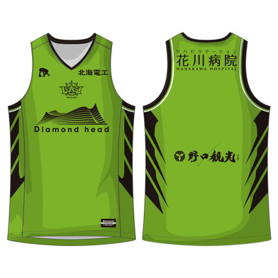 レバンガ北海道2020-2021シューティングシャツ レバンガ北海道 2020-21シーズン ユニフォームデザイン決定の