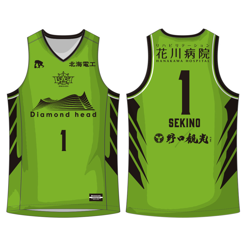 【オーダー商品／会場お渡し】2025-26 SEASON EGOZARU オーセンティックユニフォーム HOMEデザイン 詳細画像 1 SEKINO 2