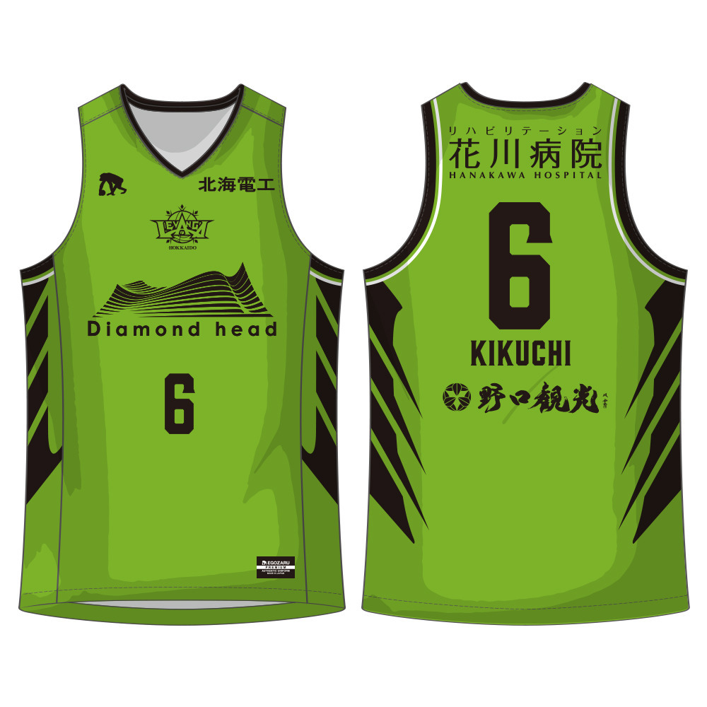 【オーダー商品／会場お渡し】2025-26 SEASON EGOZARU オーセンティックユニフォーム HOMEデザイン 詳細画像 6 KIKUCHI 1