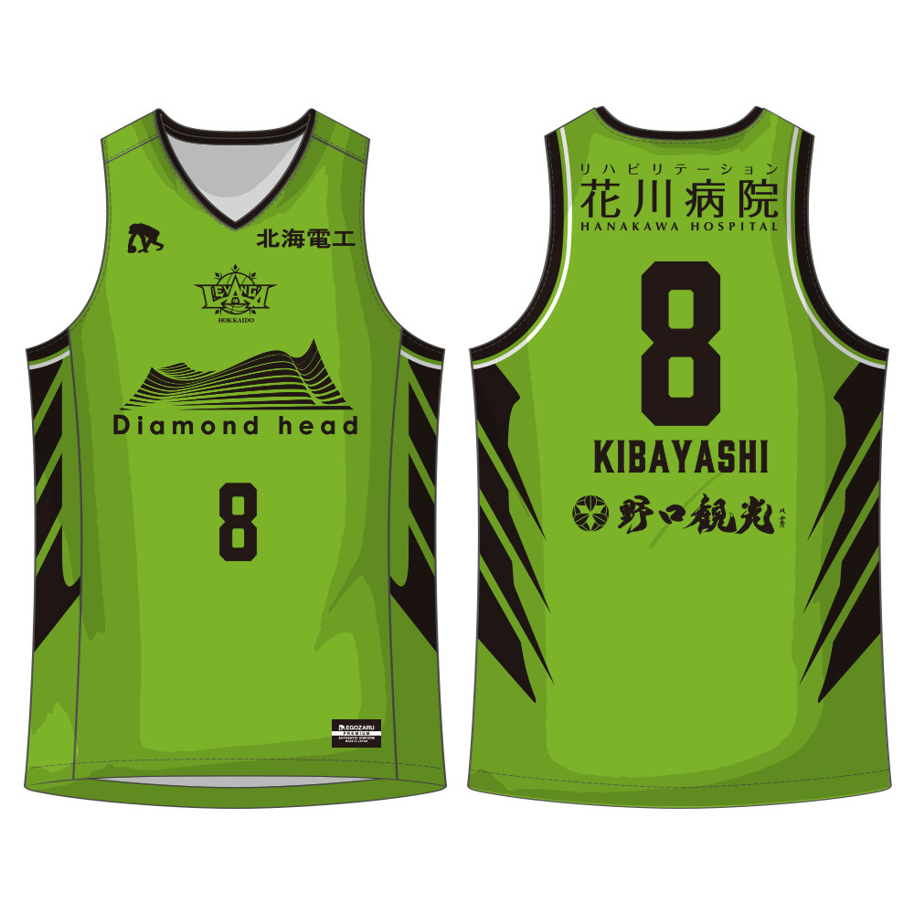 【オーダー商品／会場お渡し】2025-26 SEASON EGOZARU オーセンティックユニフォーム HOMEデザイン 詳細画像 8 KIBAYASHI 1
