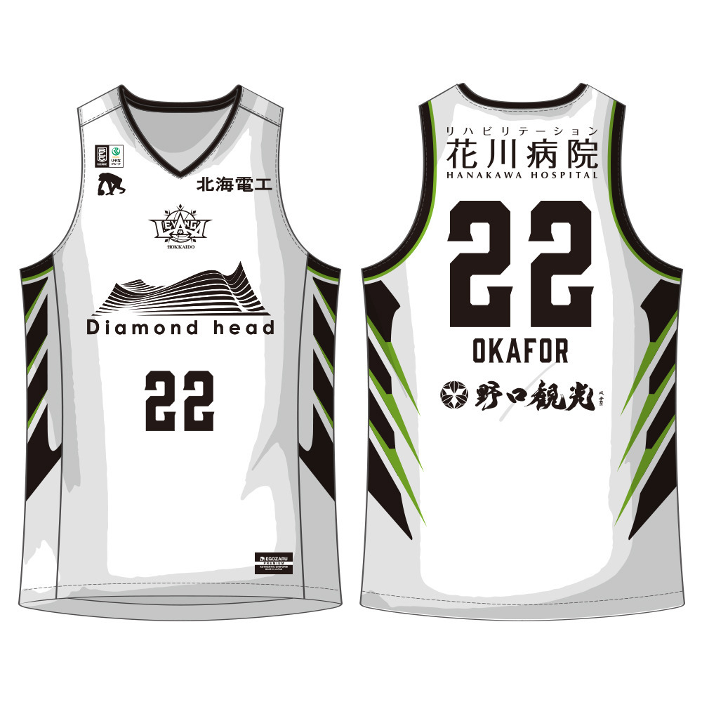 【オーダー商品／会場お渡し】2025-26 SEASON EGOZARU オーセンティックユニフォーム AWAYデザイン 詳細画像 22 OKAFOR 1