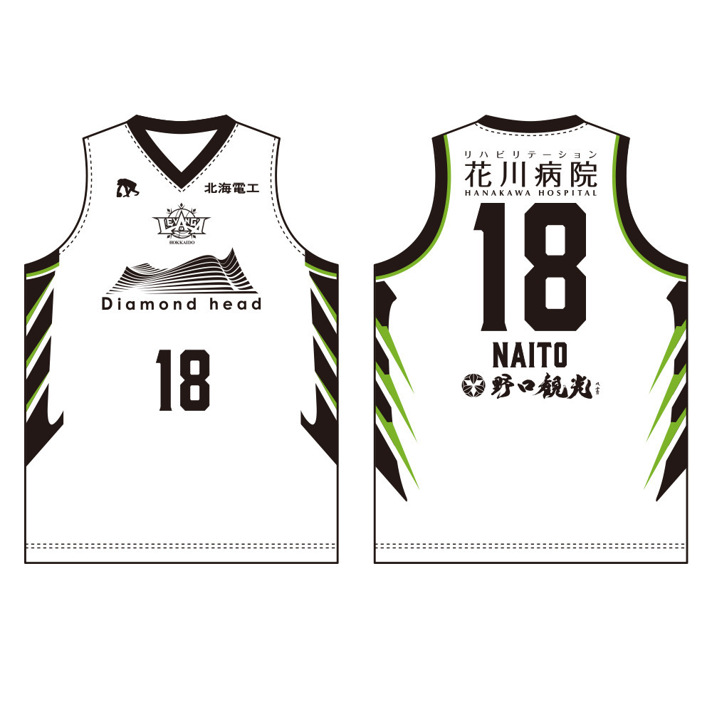 【オーダー商品／会場お渡し】2025-26 SEASON EGOZARUレプリカユニフォーム AWAYデザイン 詳細画像 18 NAITO 1