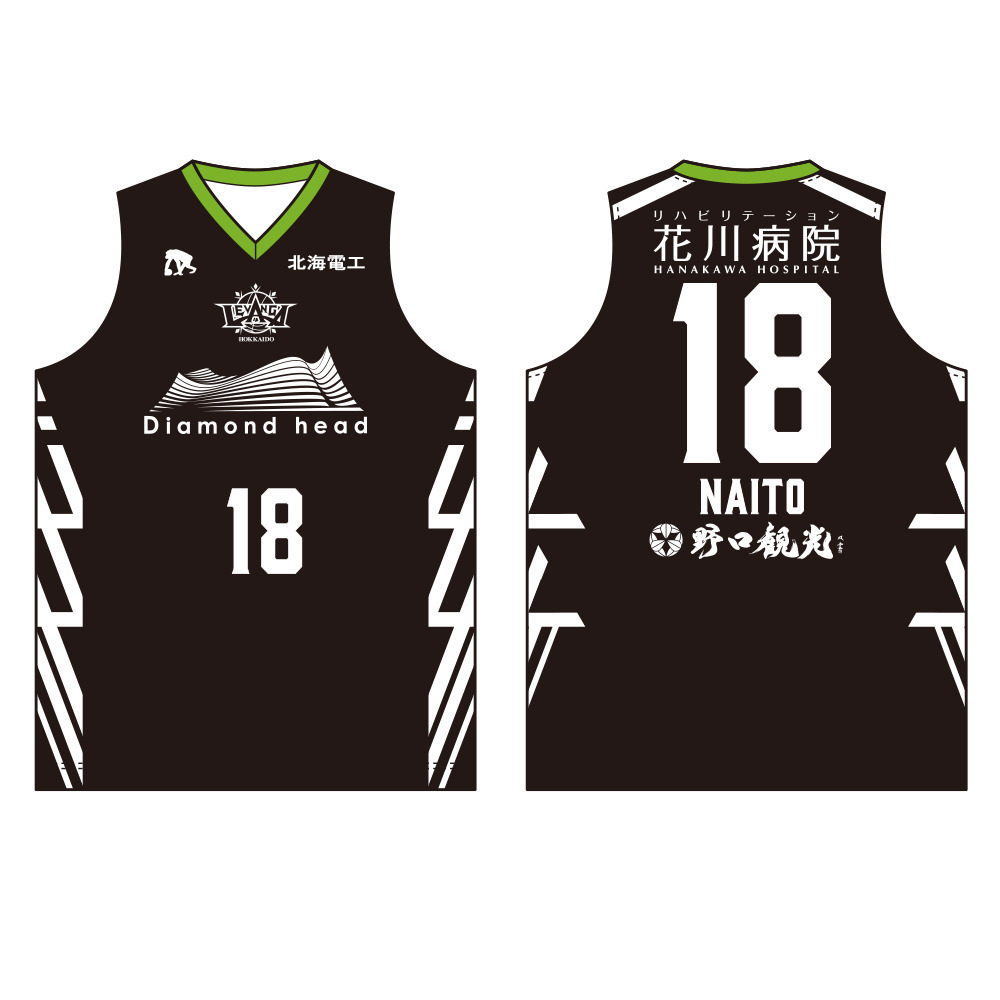 【オーダー商品／会場お渡し】2025-26 SEASON EGOZARUレプリカユニフォーム 3rdデザイン 詳細画像 18 NAITO 1