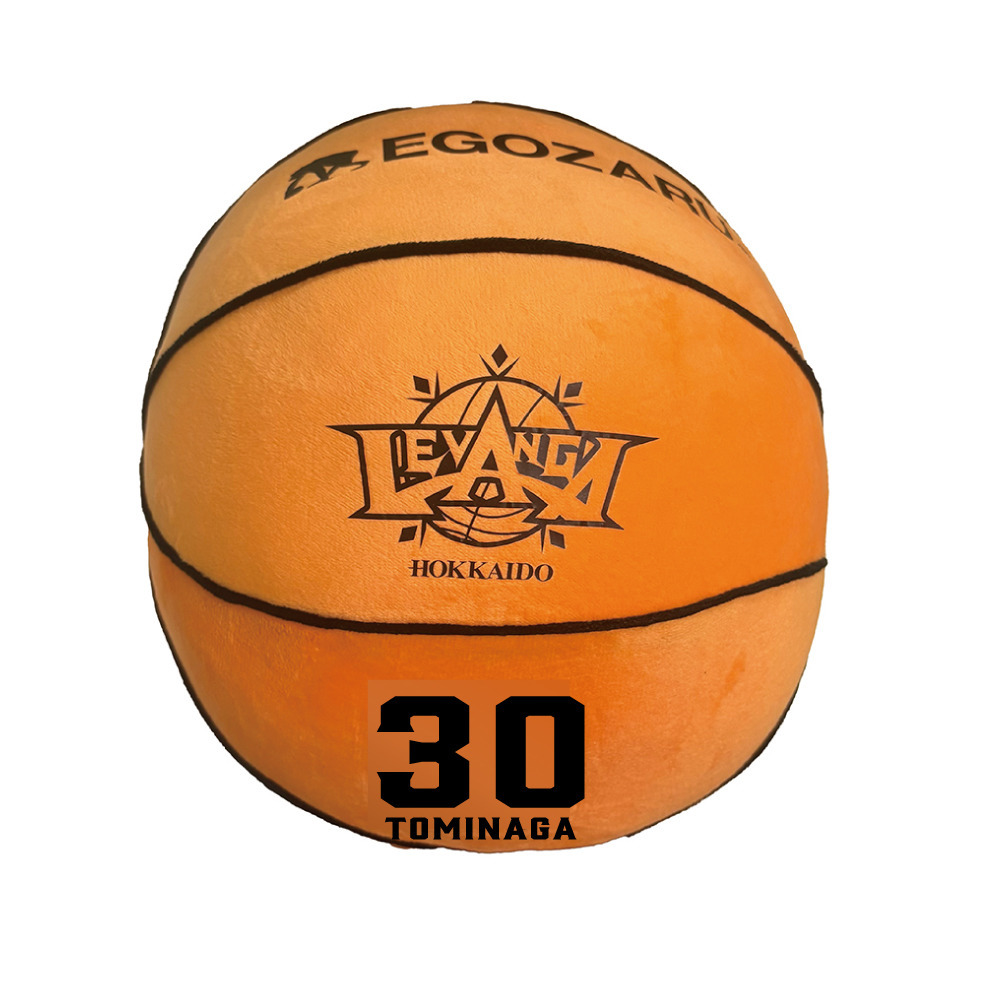 EGOZARU　バスケットボールクッション　選手番号入り 詳細画像 30 TOMINAGA 1