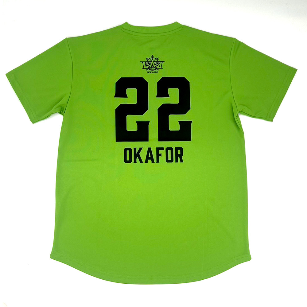 2025-26シーズン EGOZARU 選手ナンバーTシャツ 詳細画像 22 OKAFOR 1