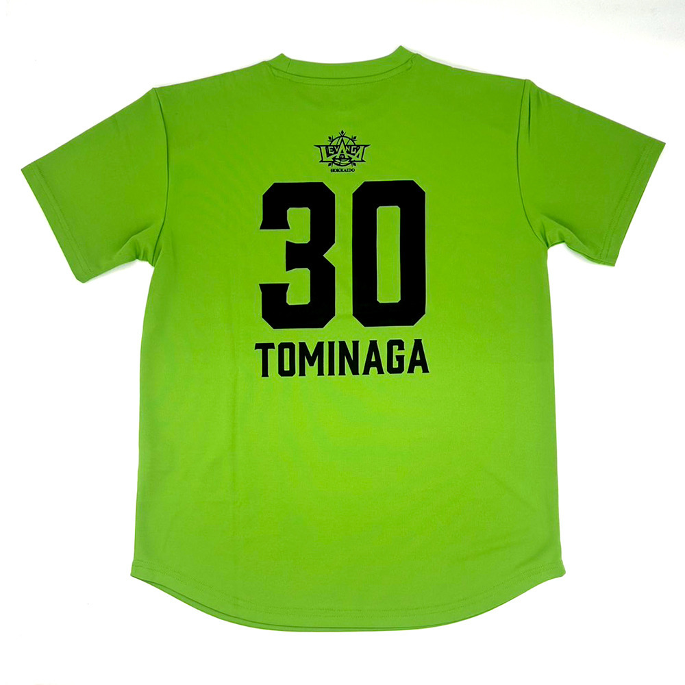 2025-26シーズン EGOZARU 選手ナンバーTシャツ 詳細画像 30 TOMINAGA 1